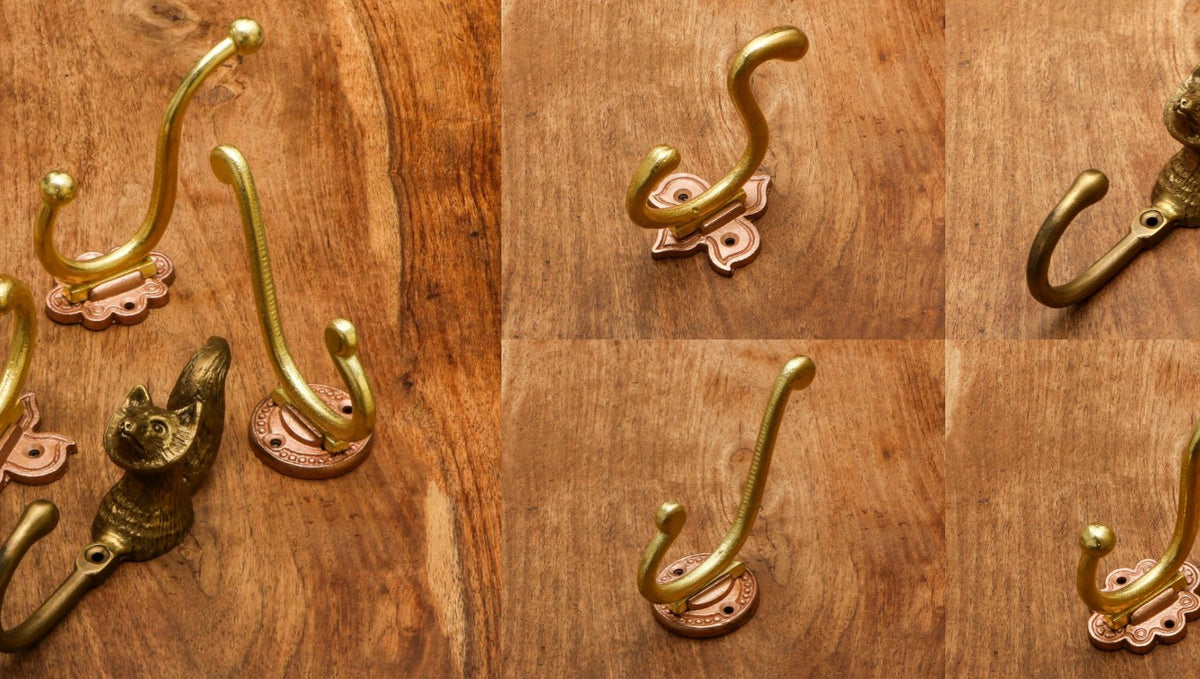 Get hooked on our fantastic new range of Copper and Brass hooks