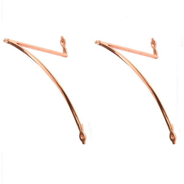 Cesar-Bracket-Copper- finish set of two